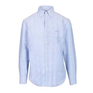 Etro Men Striped Linen Shirt